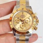 1:1 Best Edition Copy Rolex Daytona Two Tone 40mm Watch Noob Factory Swiss 4130